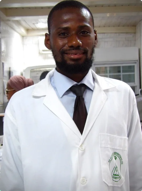 A Bil Clinical Laboratories scientist in a lab coat